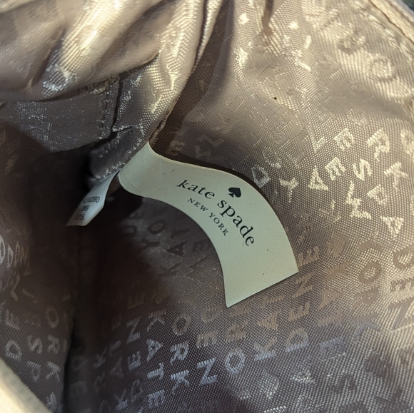 Kate Spade Mavis Street Pouch Silver ONLY - Picture 5 of 8